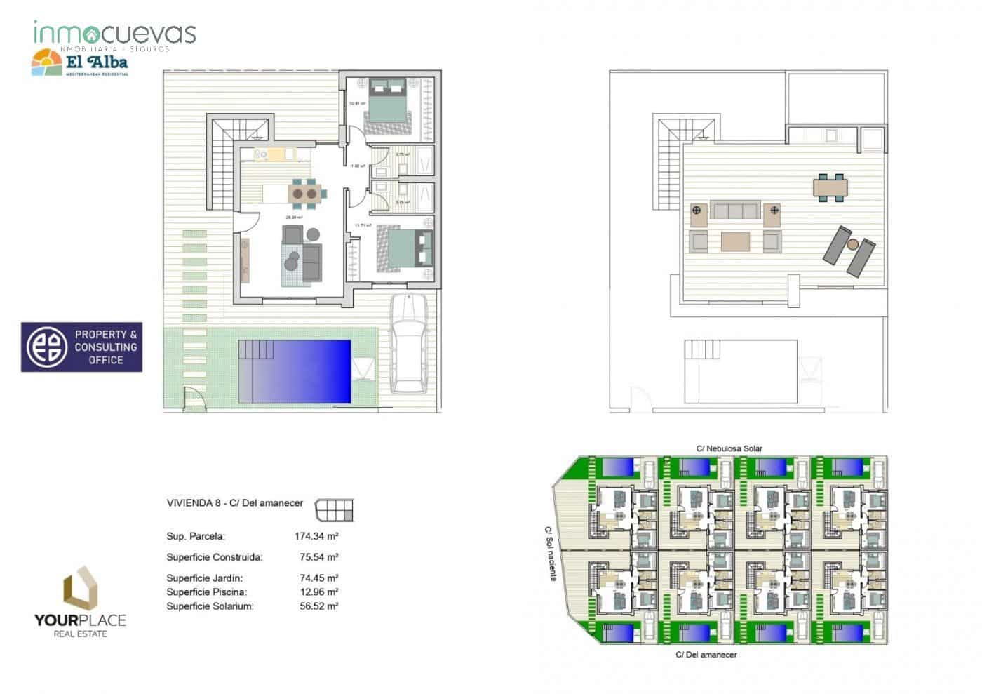 Apartamento de 2 habitaciones en Roldan en venta con piscina - 299.900 € (Ref: 6866964)