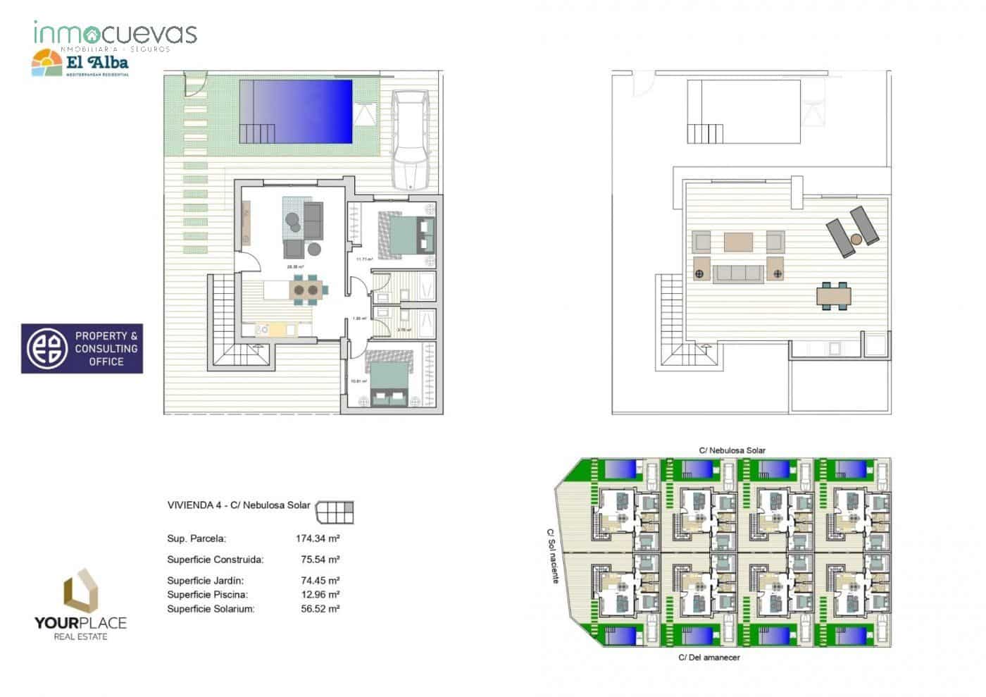 Apartamento de 2 habitaciones en Roldan en venta con piscina - 299.900 € (Ref: 6866964)