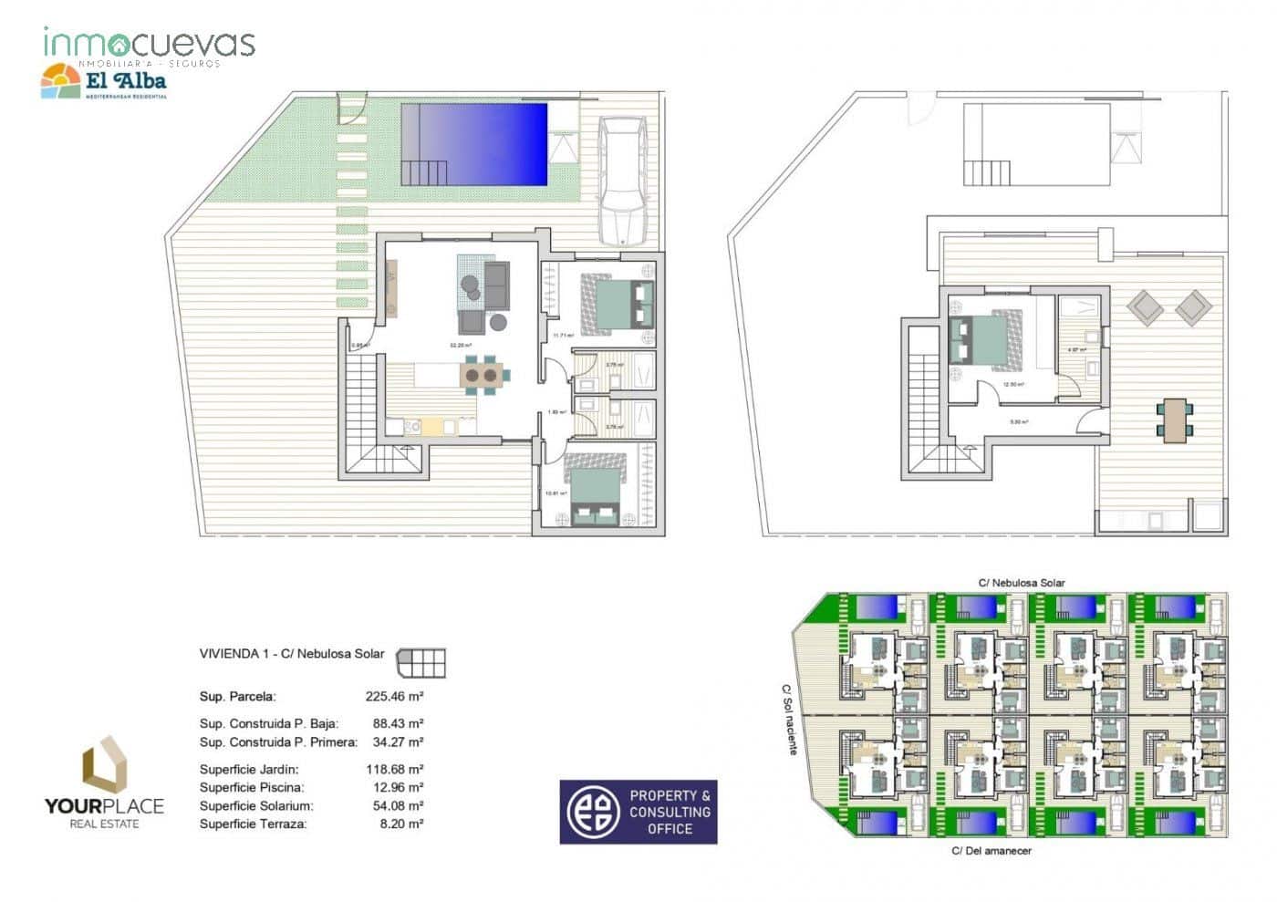 Apartamento de 2 habitaciones en Roldan en venta con piscina - 299.900 € (Ref: 6866964)