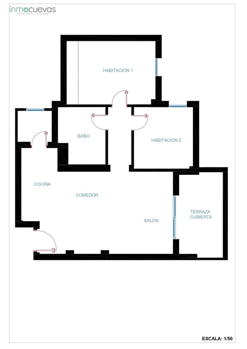 2 soverom Leilighet til salgs i San Juan de los Terreros med svømmebasseng - € 167 000 (Ref: 9051134)