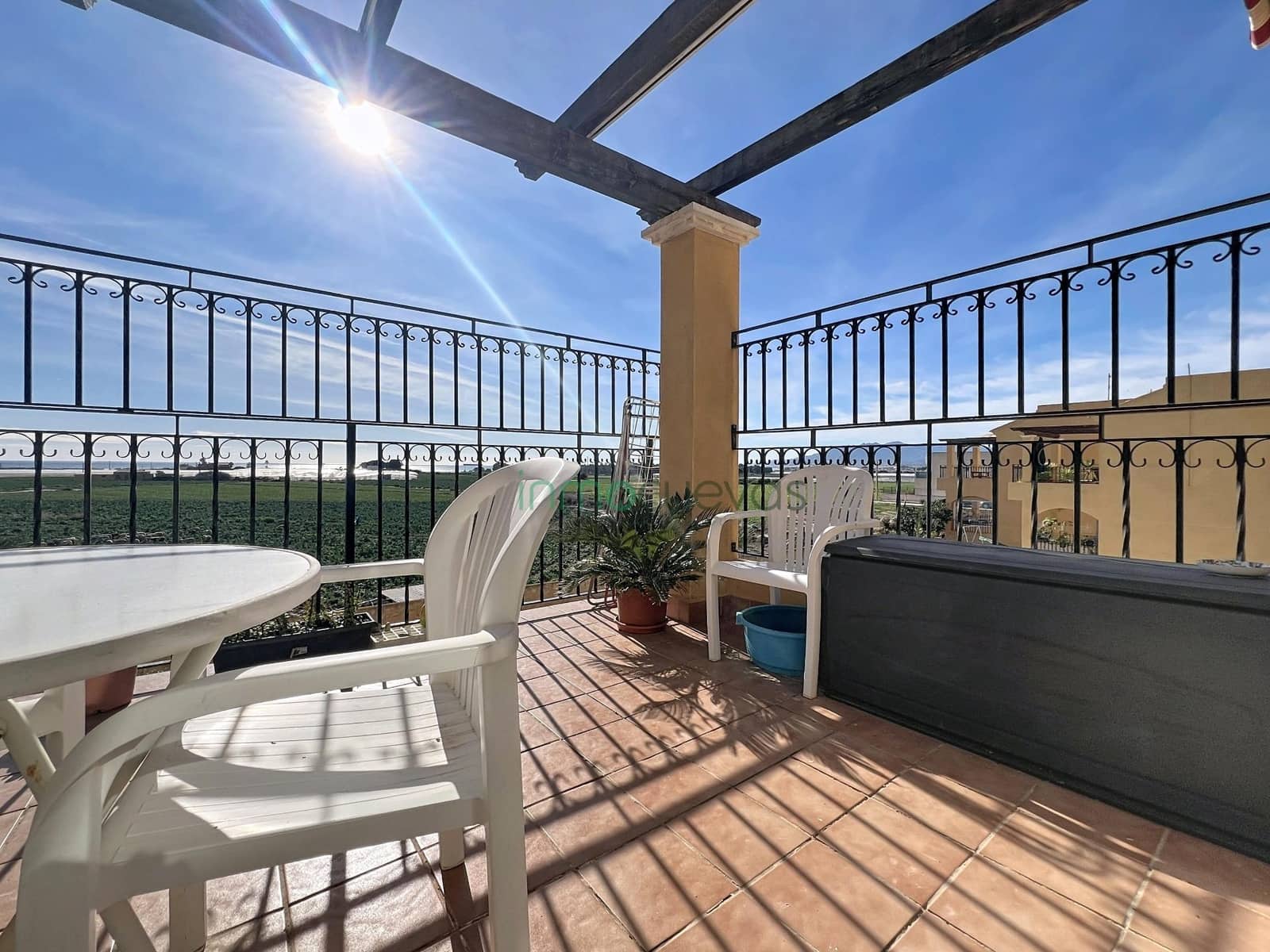 2 sypialnia Penthouse na sprzedaż w Palomares z basenem - 128 000 € (Ref: 9530801)