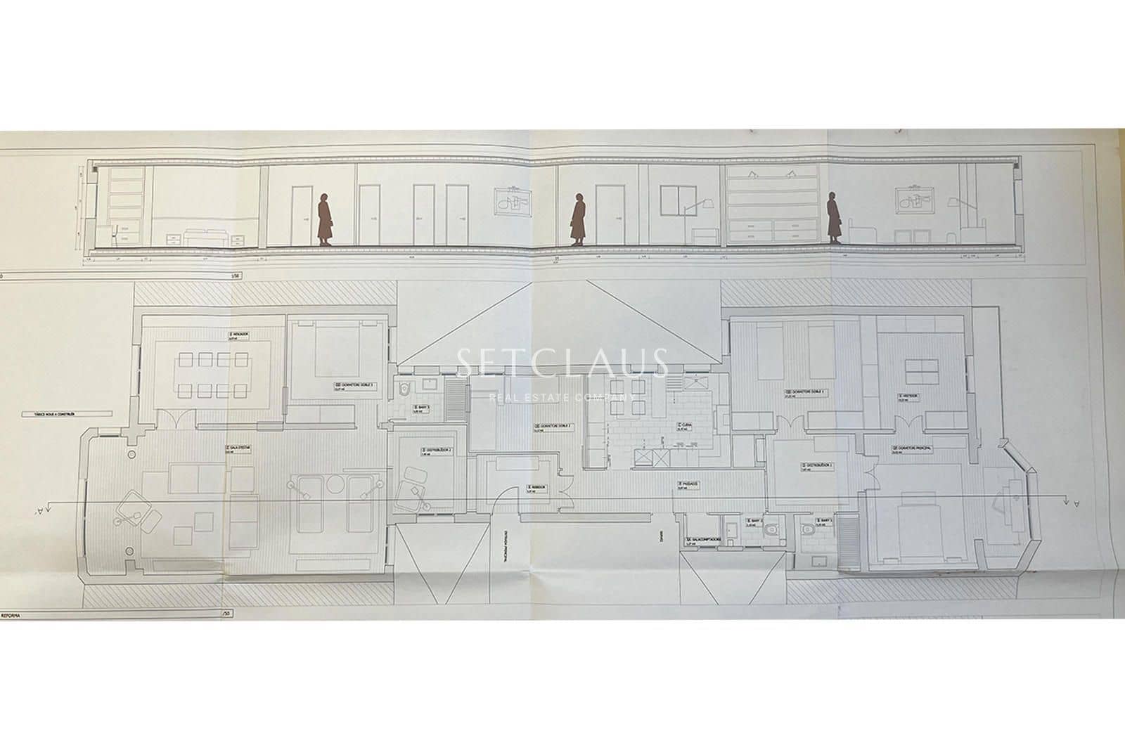 3 sypialnia Mieszkanie na sprzedaż w Miasto Barcelona - 1 695 000 € (Ref: 10035800)