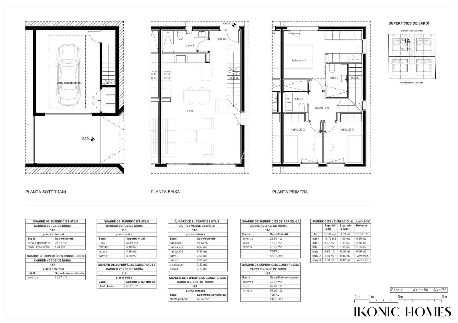Chalet de 3 habitaciones en Sant Fost de Campsentelles en venta con garaje - 470.000 € (Ref: 10086728)