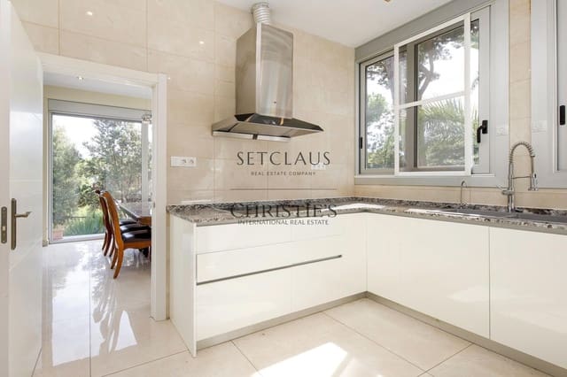 6 sovrum Villa att hyra i Premià de Dalt med pool garage - 4 200 € (Ref: 10101107)