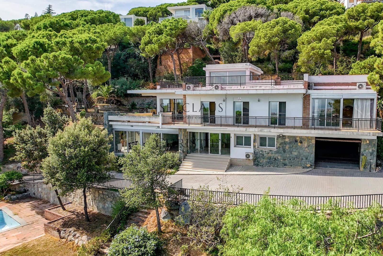 6 sovrum Villa att hyra i Premia de Dalt med pool garage - 4 200 € (Ref: 10101107)