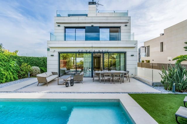 6 Zimmer Villa zu verkaufen in Montgat mit Pool Garage - 1.950.000 € (Ref: 10140175)