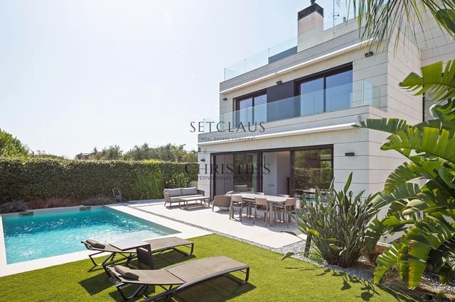 6 Zimmer Villa zu verkaufen in Montgat mit Pool Garage - 1.950.000 € (Ref: 10140175)