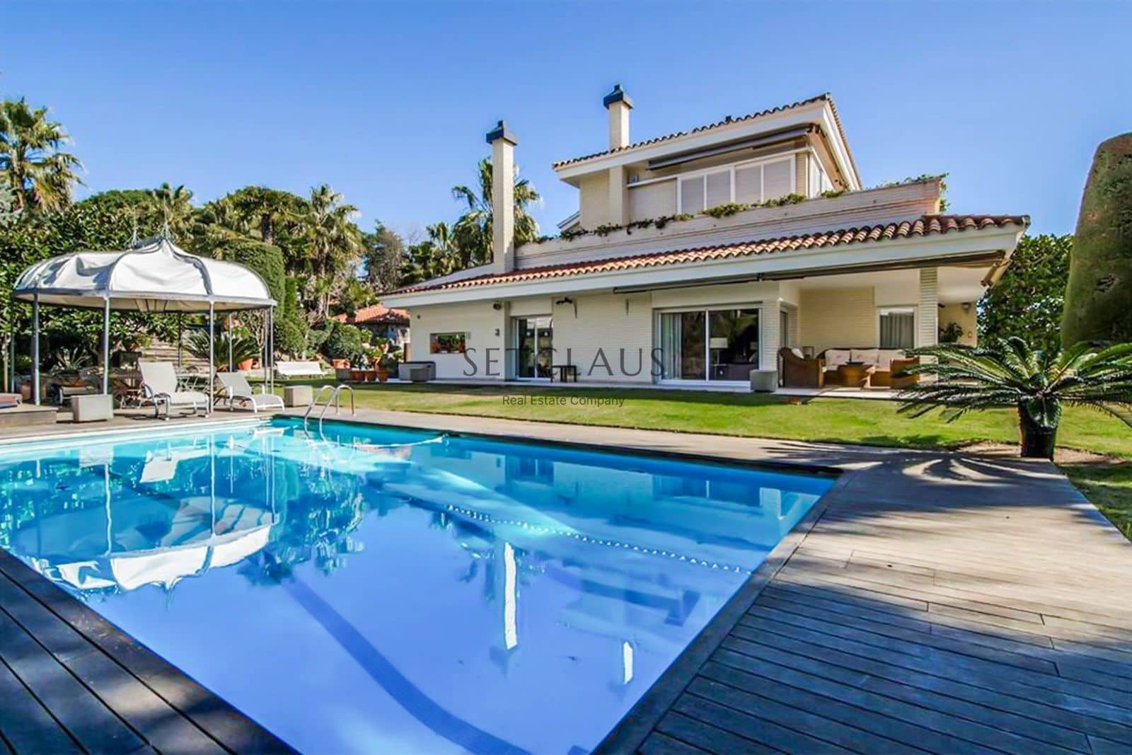 5 sypialnia Willa na sprzedaż w Alella z basenem garażem - 2 000 000 € (Ref: 5385182)