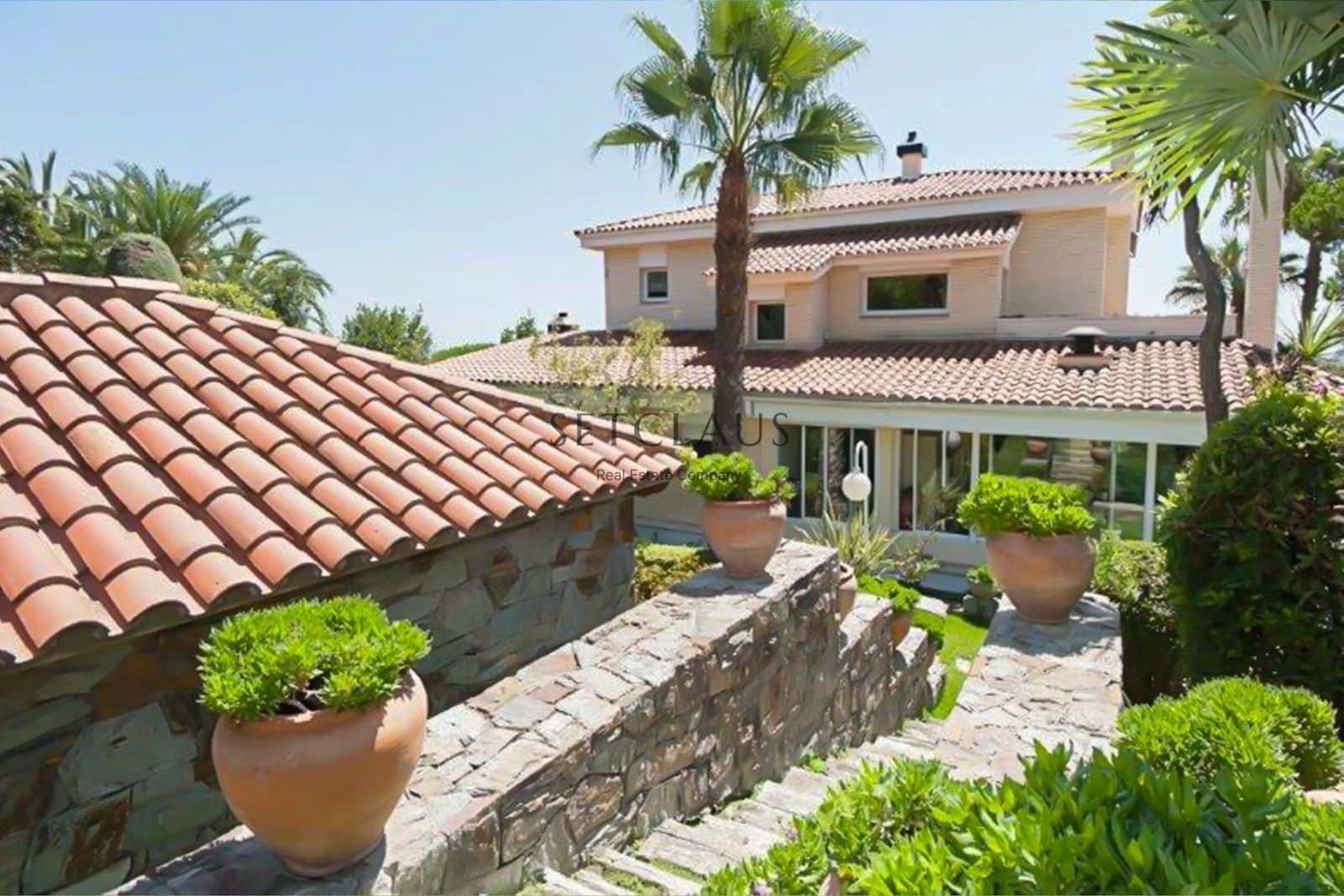 5 sypialnia Willa na sprzedaż w Alella z basenem garażem - 2 000 000 € (Ref: 5385182)