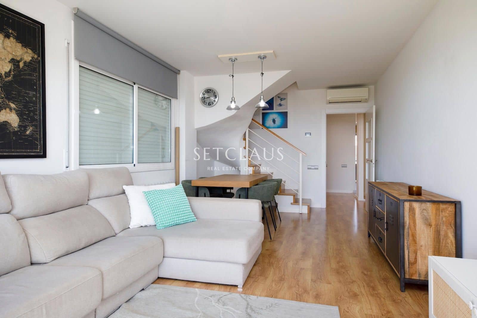3 Zimmer Penthouse zu vermieten in Tiana mit Pool Garage - 1.900 € (Ref: 8923310)