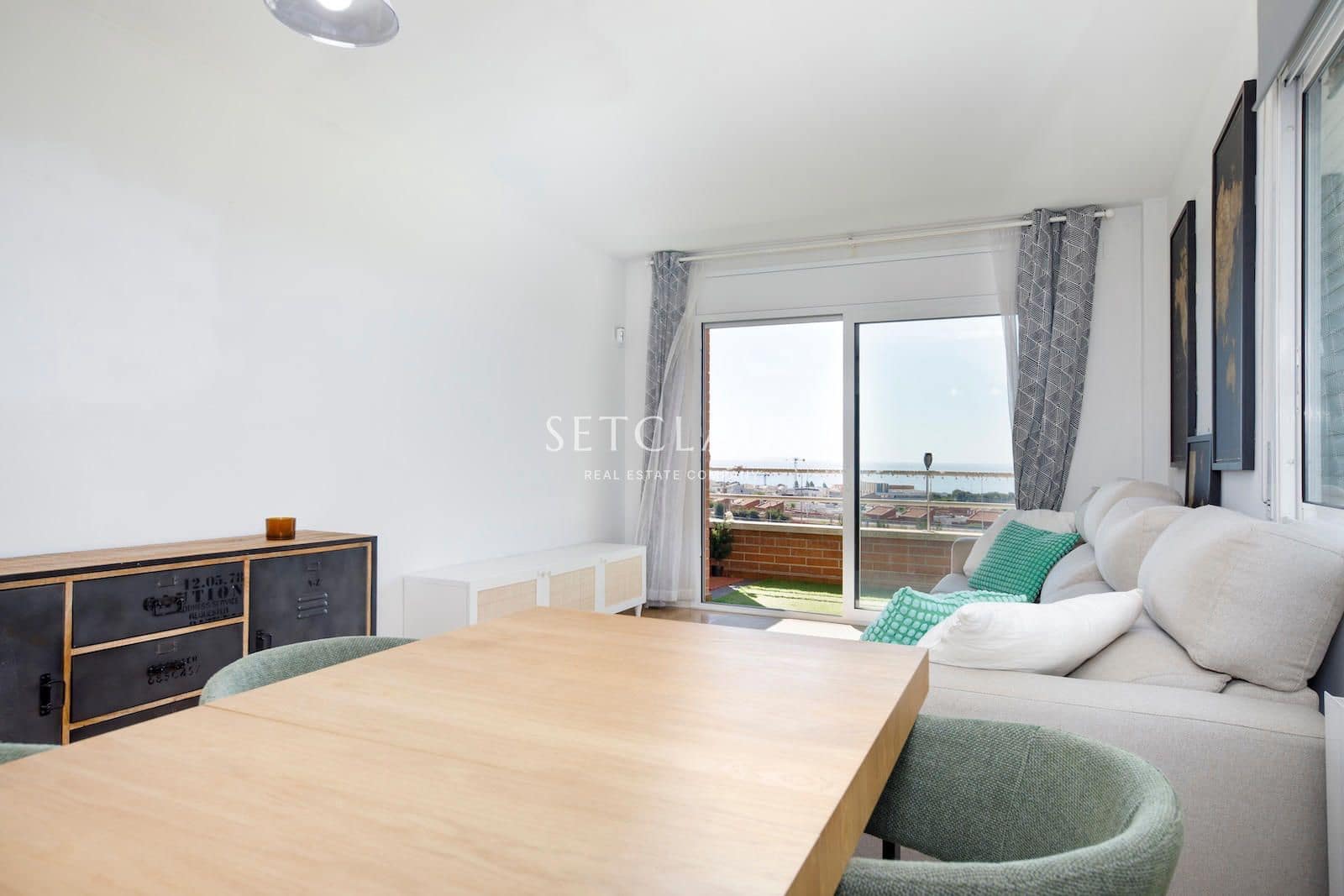 3 Zimmer Penthouse zu vermieten in Tiana mit Pool Garage - 1.900 € (Ref: 8923310)