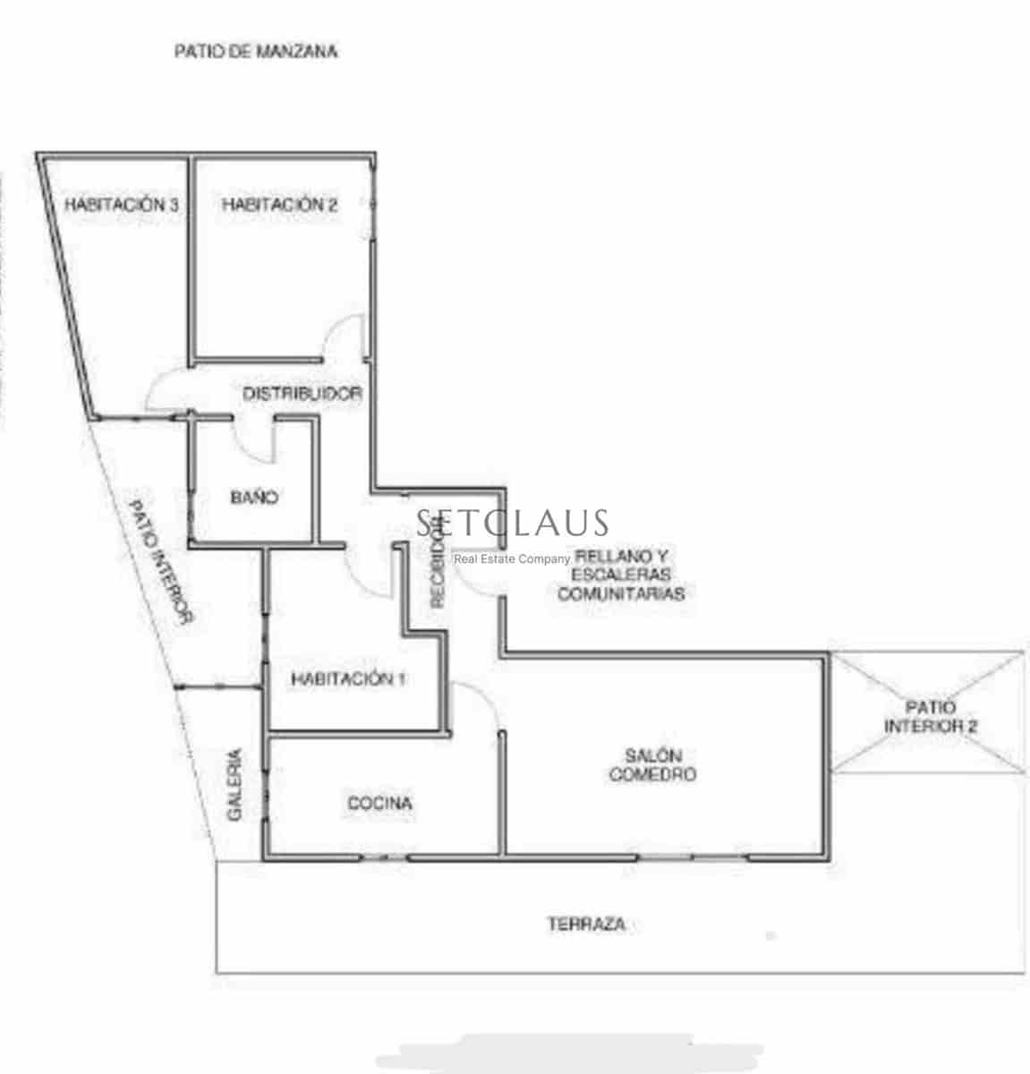 3 soveværelse Lejlighed til salg i Barcelona by - € 1.200.000 (Ref: 8953298)