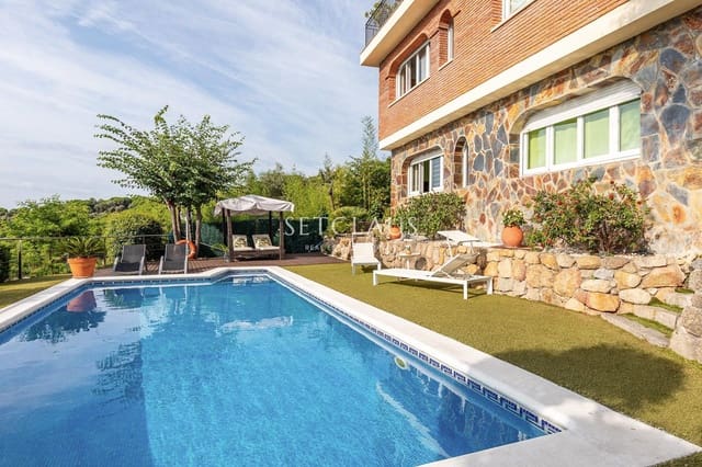 5 Zimmer Villa zu verkaufen in Alella mit Pool Garage - 1.190.000 € (Ref: 9207811)