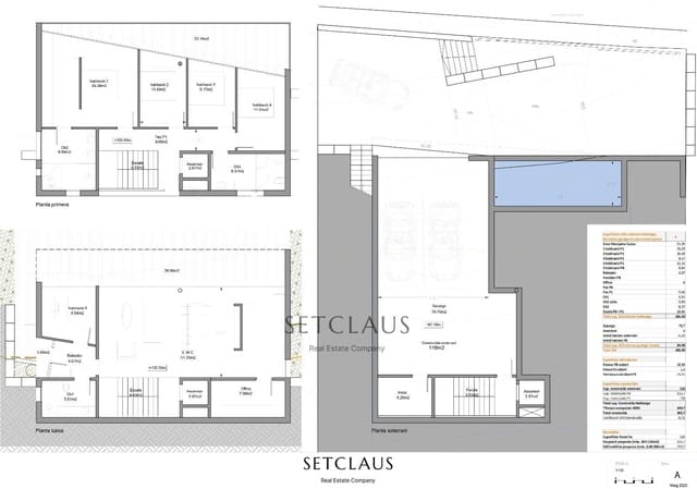 5 makuuhuone Huvila myytävänä paikassa Premià de Dalt mukana uima-altaan 
autotalli - 1 320 000 € (Ref: 9237745)