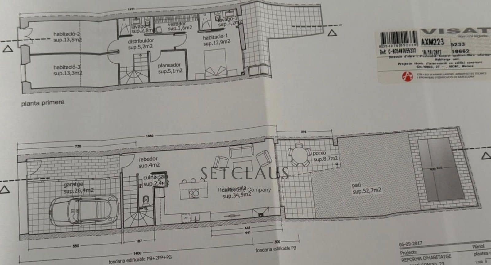 3 bedroom Villa for sale in Mataro with pool garage - € 775,000 (Ref: 9436451)