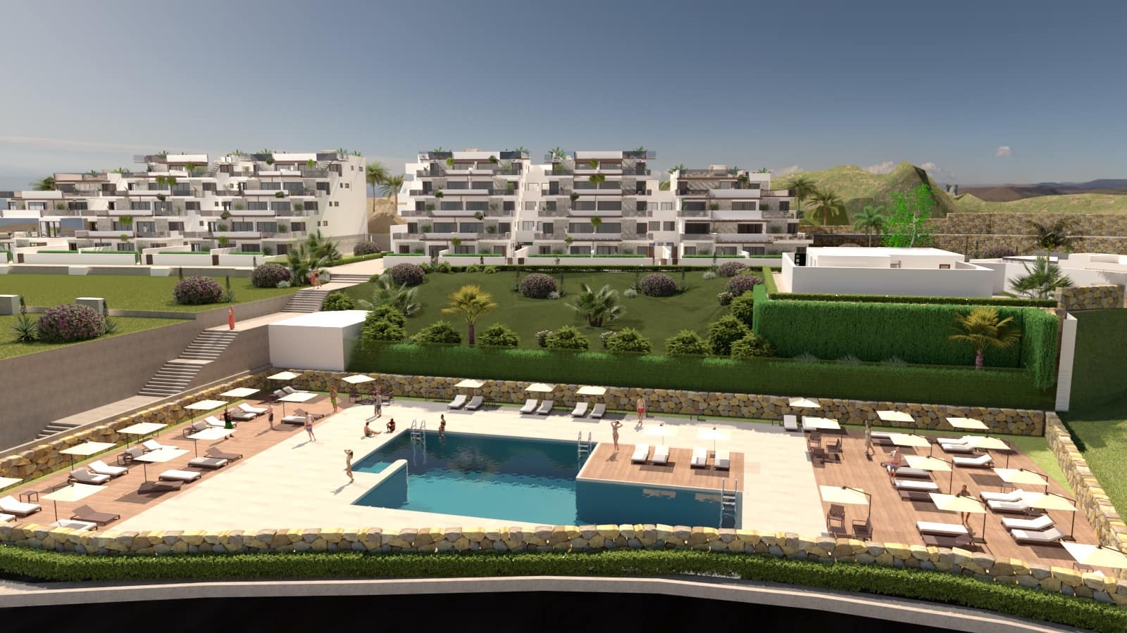 2 bedroom Beach Apartment for sale in Vera with pool garage - € 216,000 (Ref: 8589742)