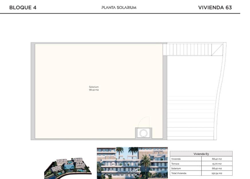 2 chambre Penthouse à vendre à Finestrat avec piscine garage - 389 900 € (Ref: 10026072)