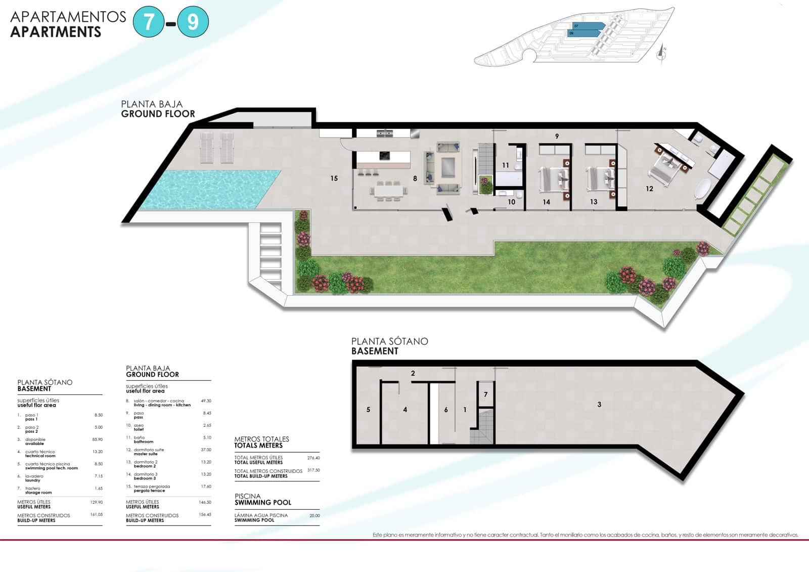 3 slaapkamer Appartement te koop in Altea met zwembad garage - € 1.450.000 (Ref: 10026081)
