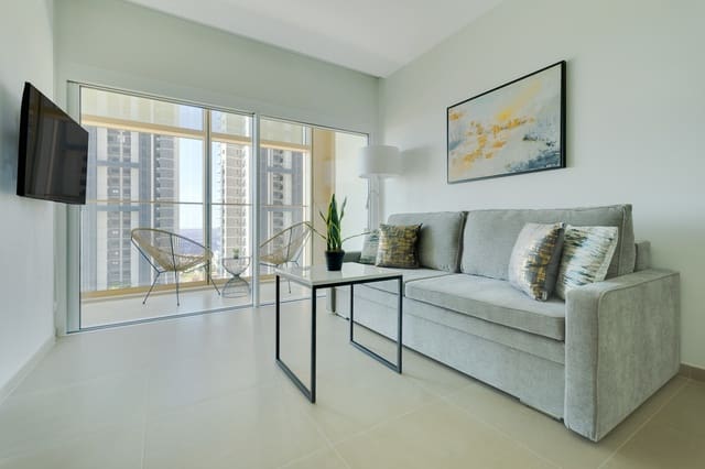 1 sypialnia Apartament na sprzedaż w Benidorm z basenem garażem - 375 000 € (Ref: 10026105)