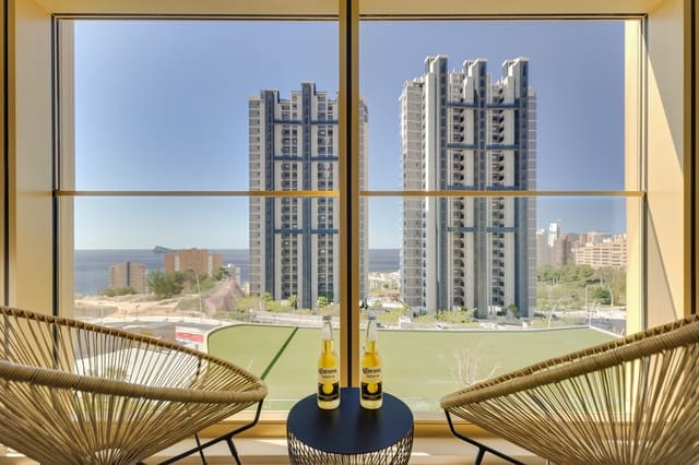 1 sypialnia Apartament na sprzedaż w Benidorm z basenem garażem - 375 000 € (Ref: 10026105)