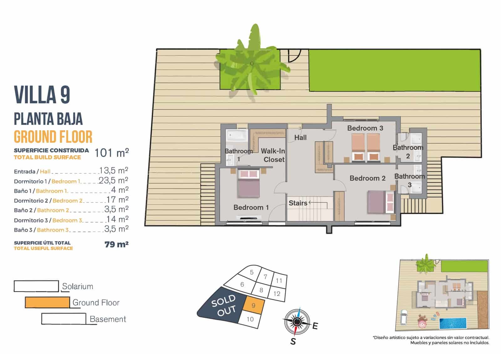 Chalet de 3 habitaciones en Finestrat en venta con garaje - 735.000 € (Ref: 10026110)