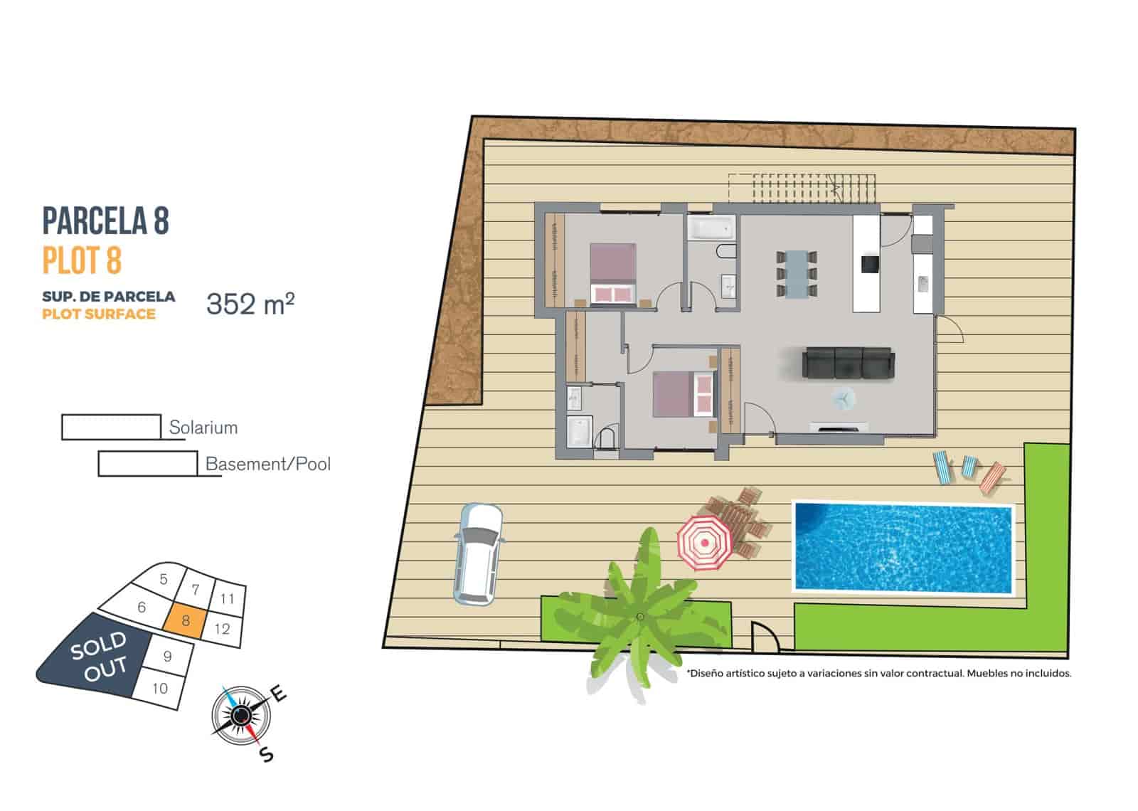 2 sypialnia Willa na sprzedaż w Finestrat z garażem - 635 000 € (Ref: 10026118)