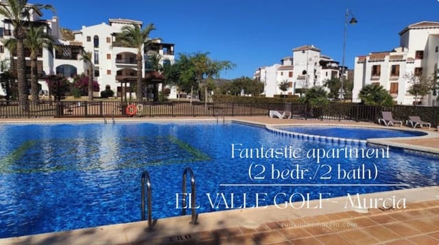 2 slaapkamer Appartement te koop in El Valle Golf Resort, Murcia stad met zwembad garage - € 195.000 (Ref: 9548940)
