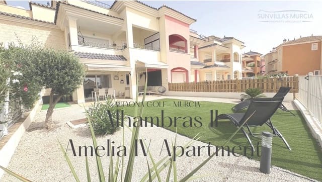 2 soverom Leilighet til salgs i Baños y Mendigo, Murcia by med svømmebasseng garasje - € 179 800 (Ref: 9551955)