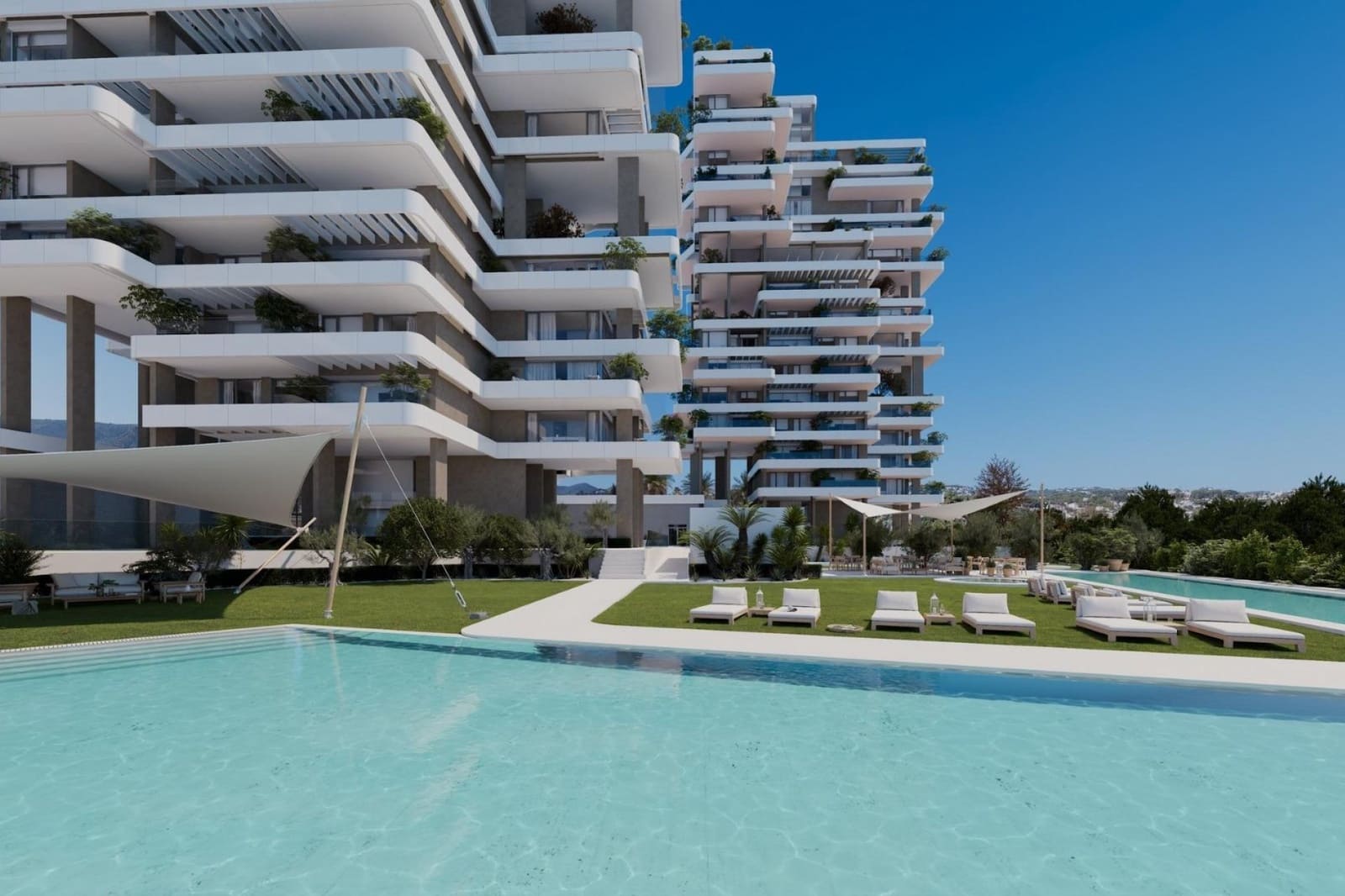 3 Zimmer Penthouse zu verkaufen in Calpe / Calp mit Pool Garage - 1.672.000 € (Ref: 9565506)