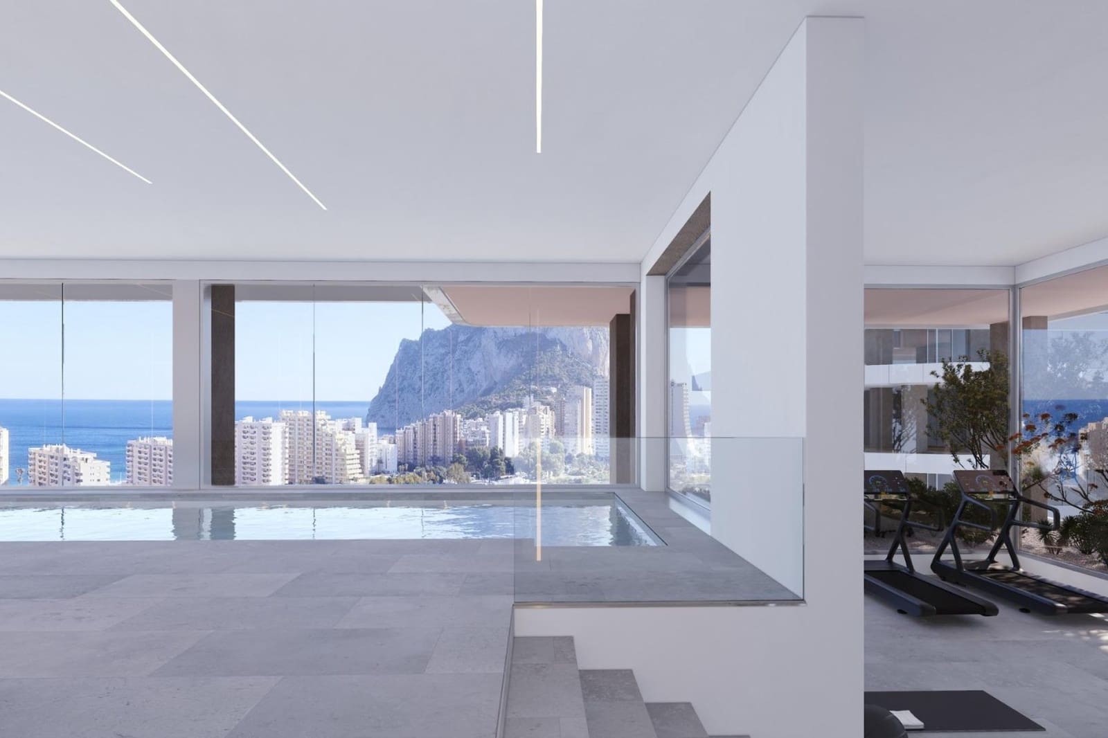 3 Zimmer Penthouse zu verkaufen in Calpe / Calp mit Pool Garage - 1.672.000 € (Ref: 9565506)