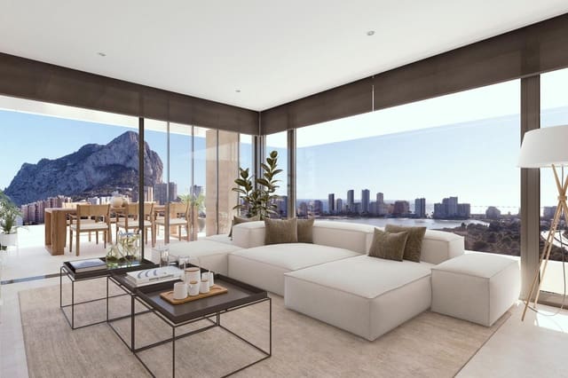 3 Zimmer Penthouse zu verkaufen in Calpe / Calp mit Pool Garage - 1.672.000 € (Ref: 9565506)