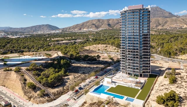 2 makuuhuone Kattohuoneisto myytävänä paikassa Benidorm mukana uima-altaan - 1 590 000 € (Ref: 9565527)