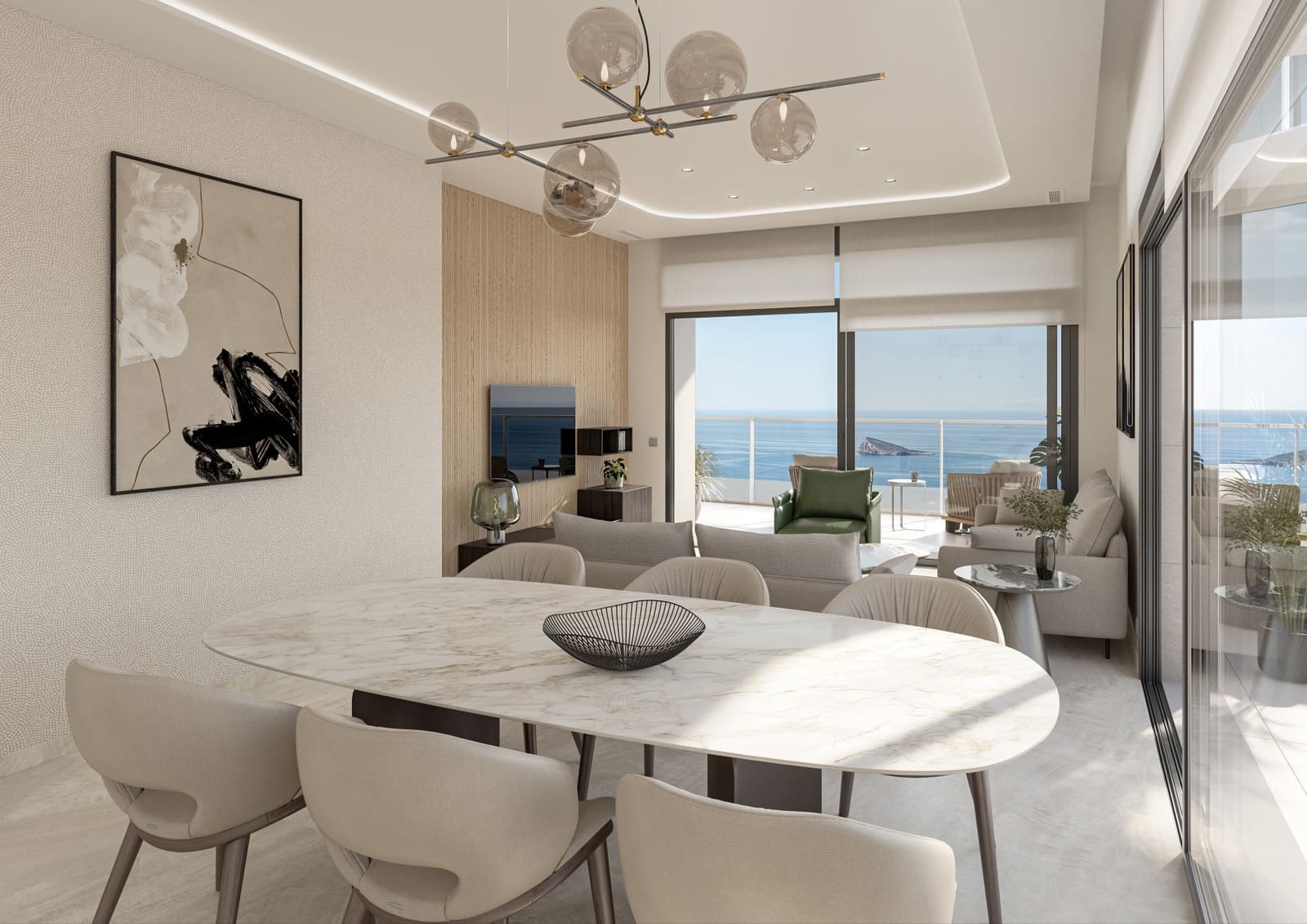 1 sypialnia Apartament na sprzedaż w Benidorm z basenem garażem - 530 000 € (Ref: 9565532)