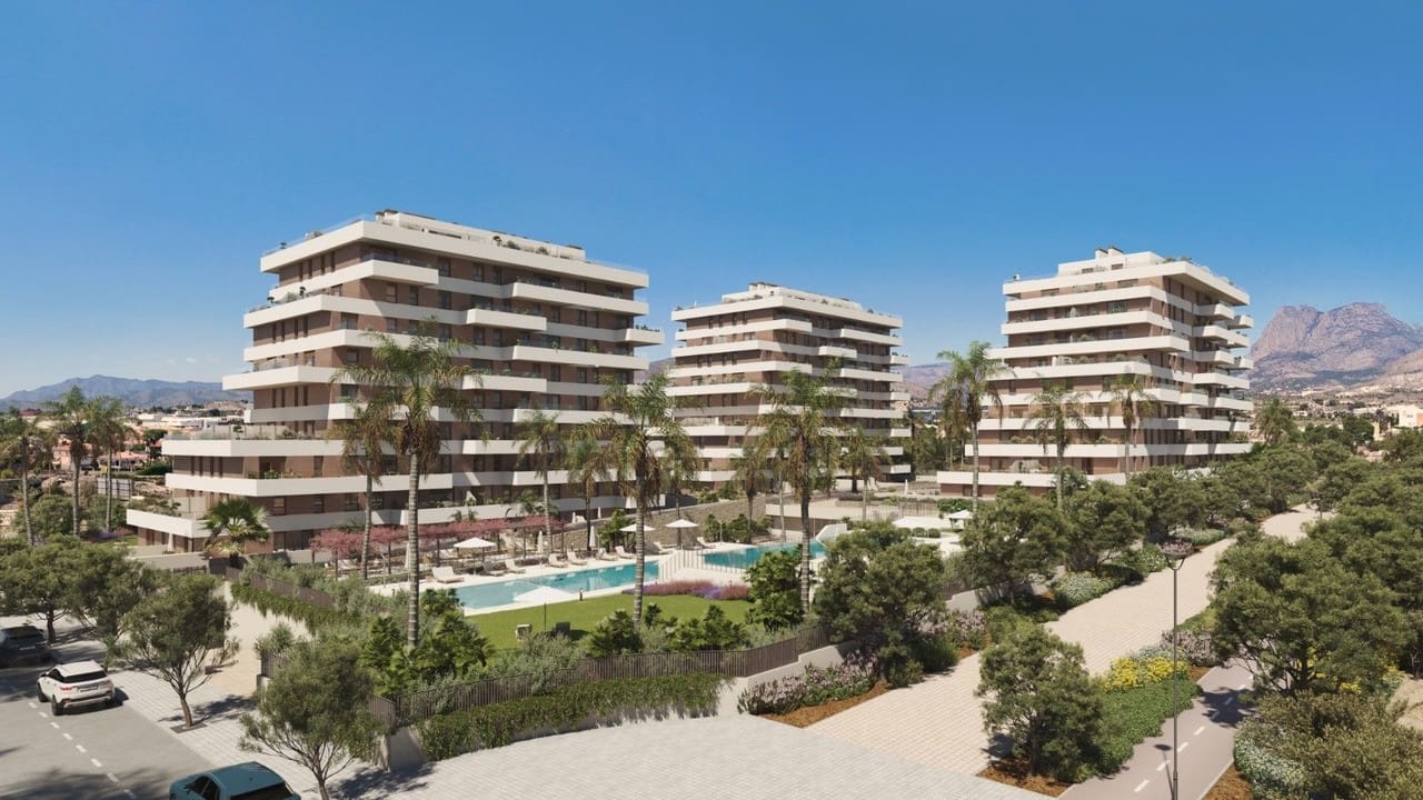 2 quarto Apartamento para venda em La Villajoyosa / Vila Joiosa com piscina garagem - 353 000 € (Ref: 9565542)