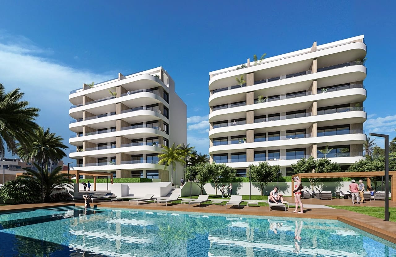 Apartamento de 2 habitaciones en La Villajoyosa / Vila Joiosa en venta con piscina - 345.000 € (Ref: 9565546)