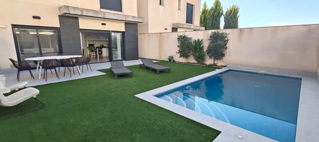 3 sypialnia Willa na sprzedaż w Las Lomas de Rame - Bahía Bella, Los Alcázares z basenem garażem - 385 000 € (Ref: 9565550)