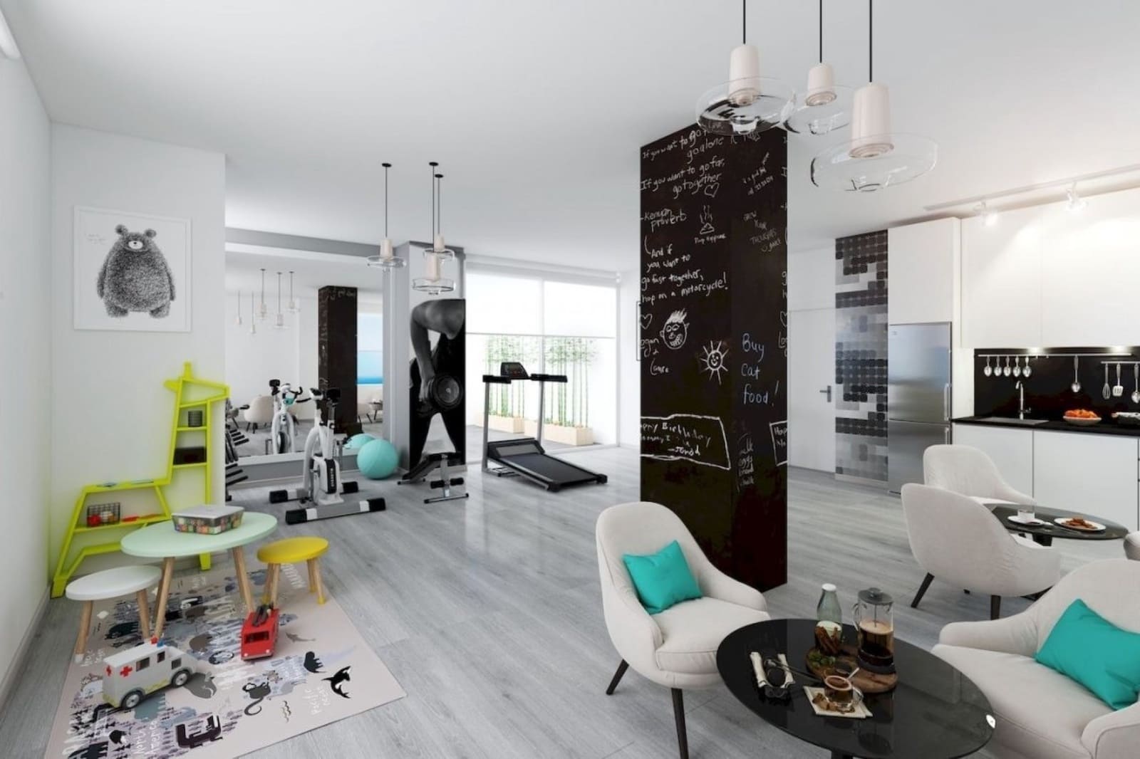 Ático de 2 habitaciones en Calpe / Calp en venta con piscina garaje - 559.250 € (Ref: 9565553)