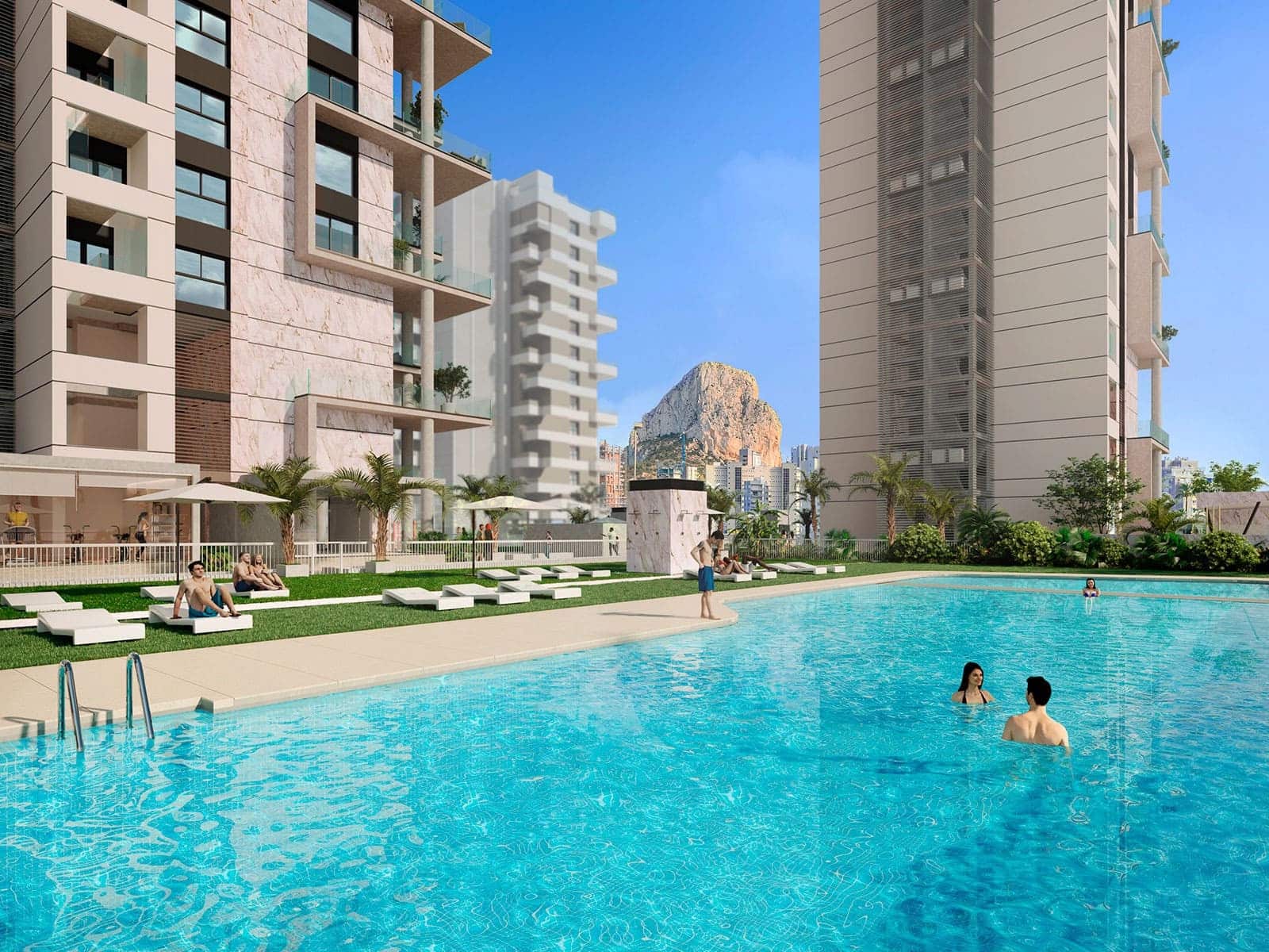 3 camera da letto Appartamento in vendita in Calpe / Calp con piscina garage - 455.000 € (Rif: 9565576)