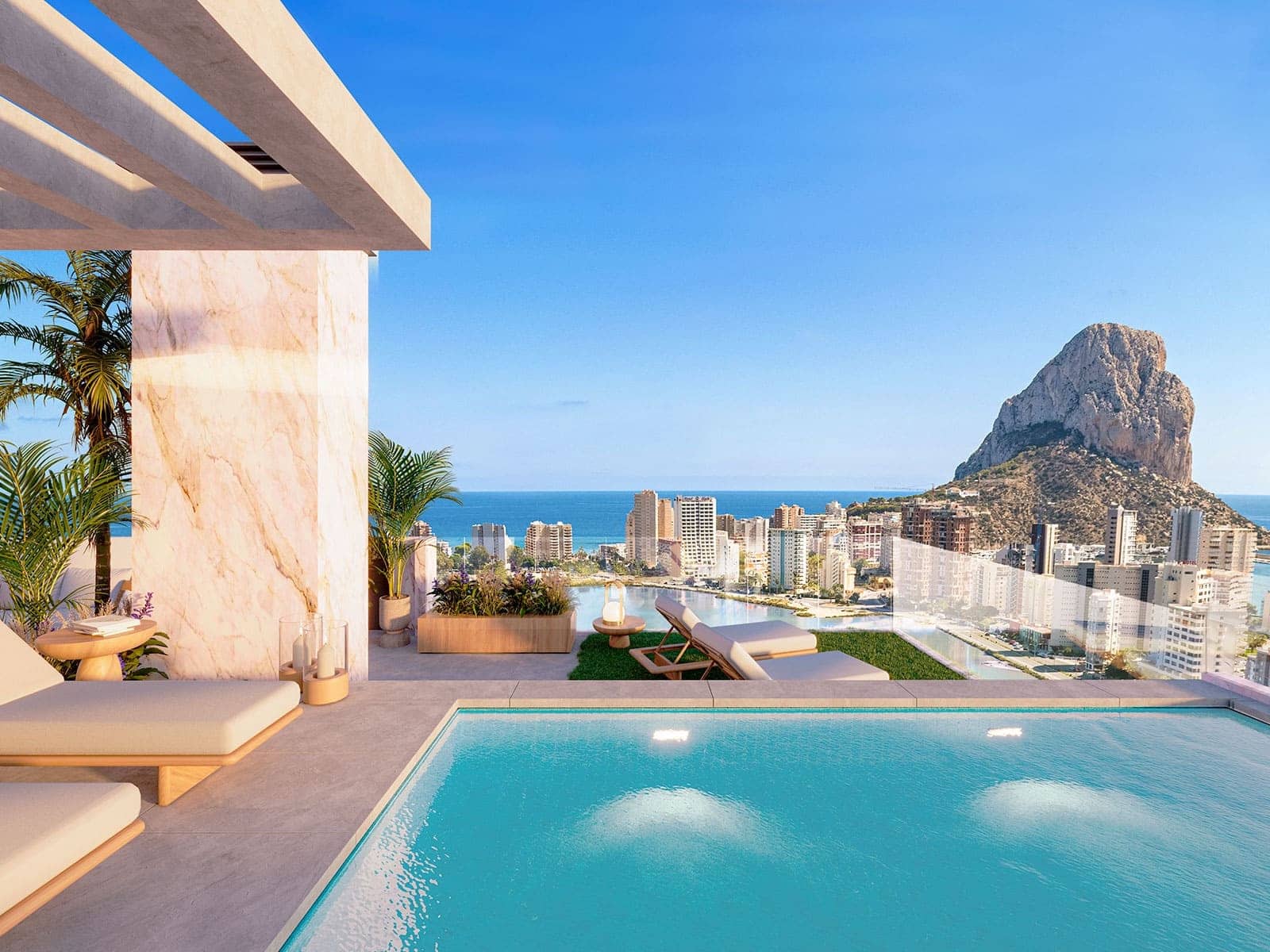 3 camera da letto Appartamento in vendita in Calpe / Calp con piscina garage - 455.000 € (Rif: 9565576)