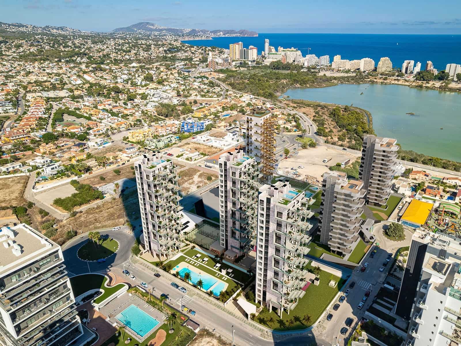 3 camera da letto Appartamento in vendita in Calpe / Calp con piscina garage - 455.000 € (Rif: 9565576)