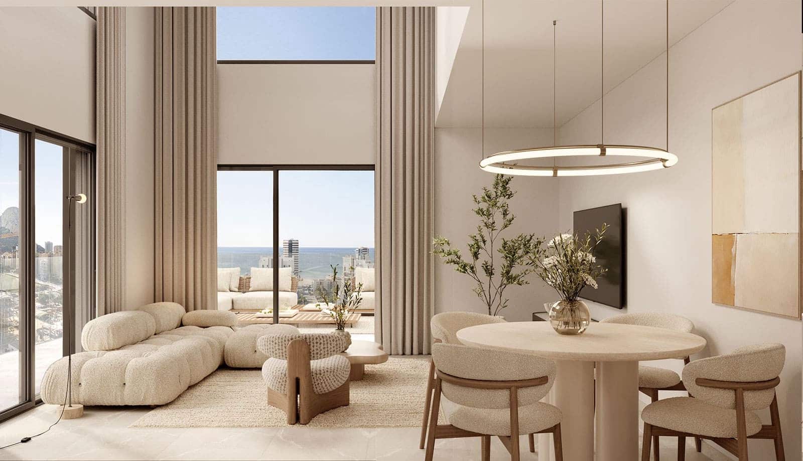 3 chambre Appartement à vendre à Calpe / Calp avec piscine garage - 440 000 € (Ref: 9565577)