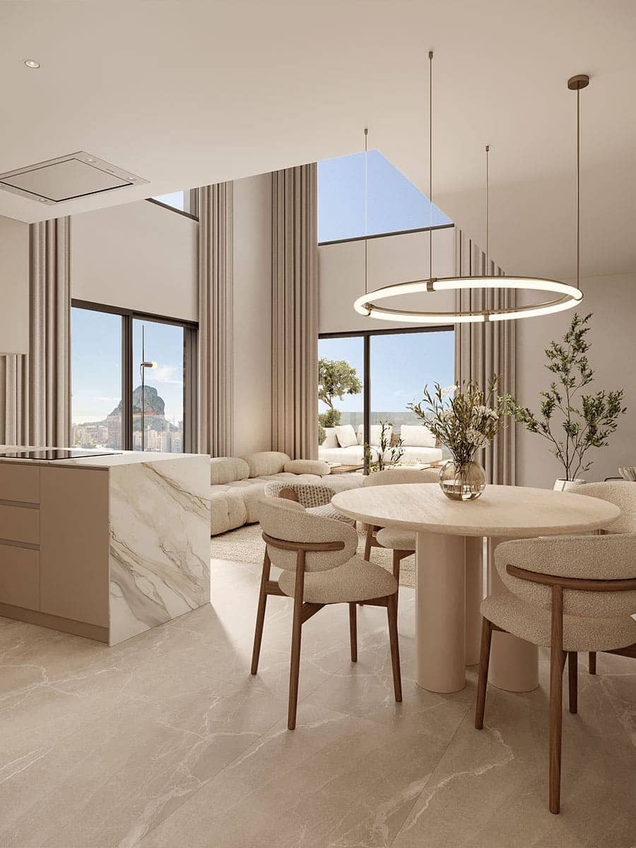 3 chambre Appartement à vendre à Calpe / Calp avec piscine garage - 440 000 € (Ref: 9565577)