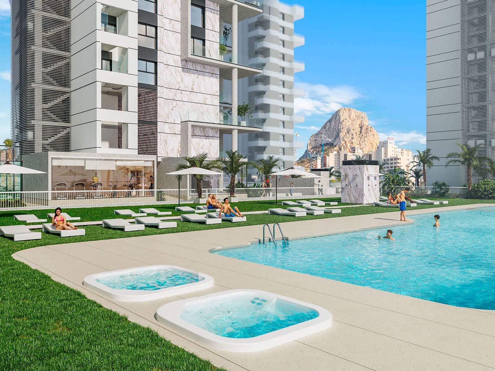 3 chambre Appartement à vendre à Calpe / Calp avec piscine garage - 440 000 € (Ref: 9565577)