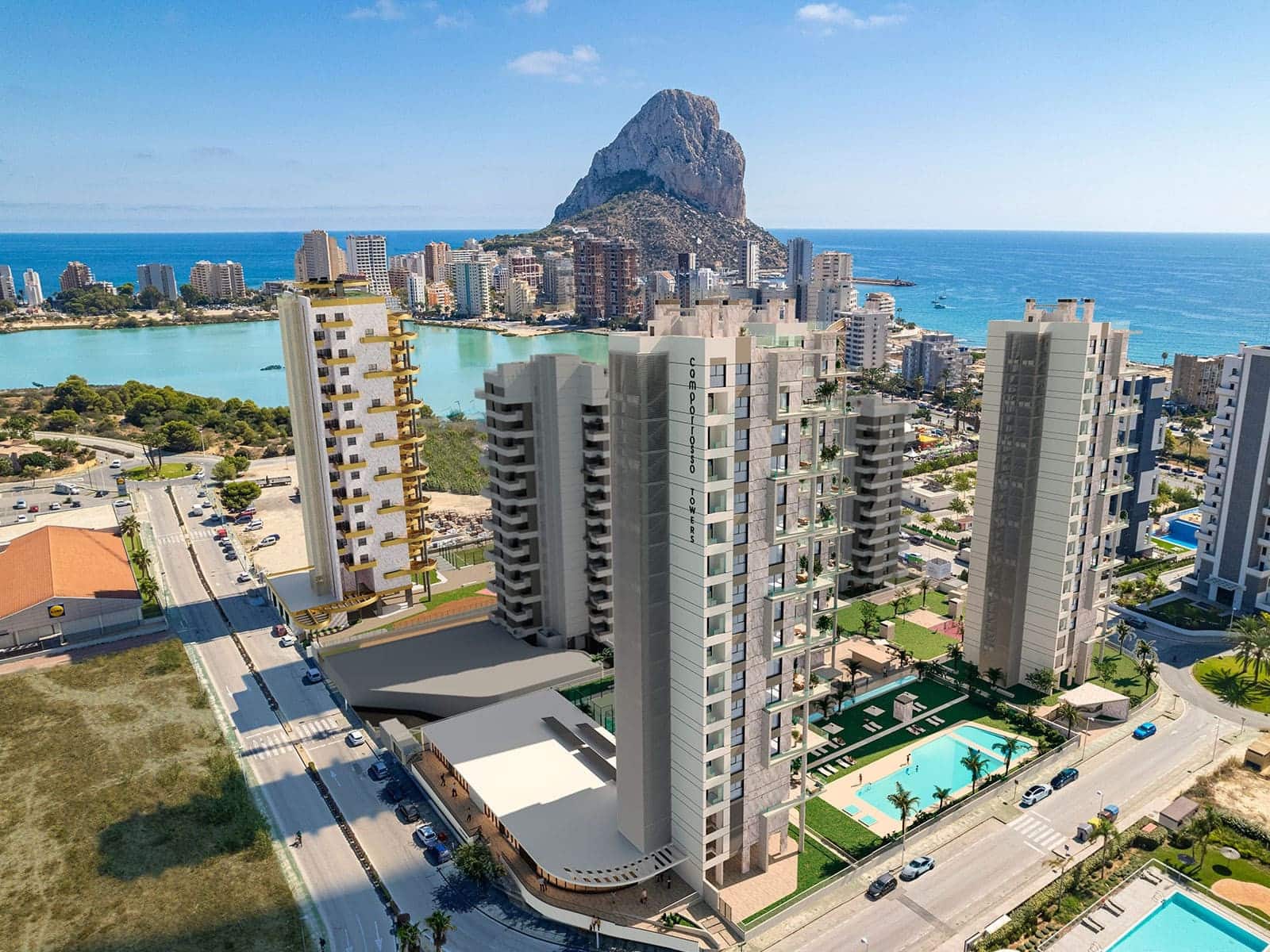 3 chambre Appartement à vendre à Calpe / Calp avec piscine garage - 440 000 € (Ref: 9565577)