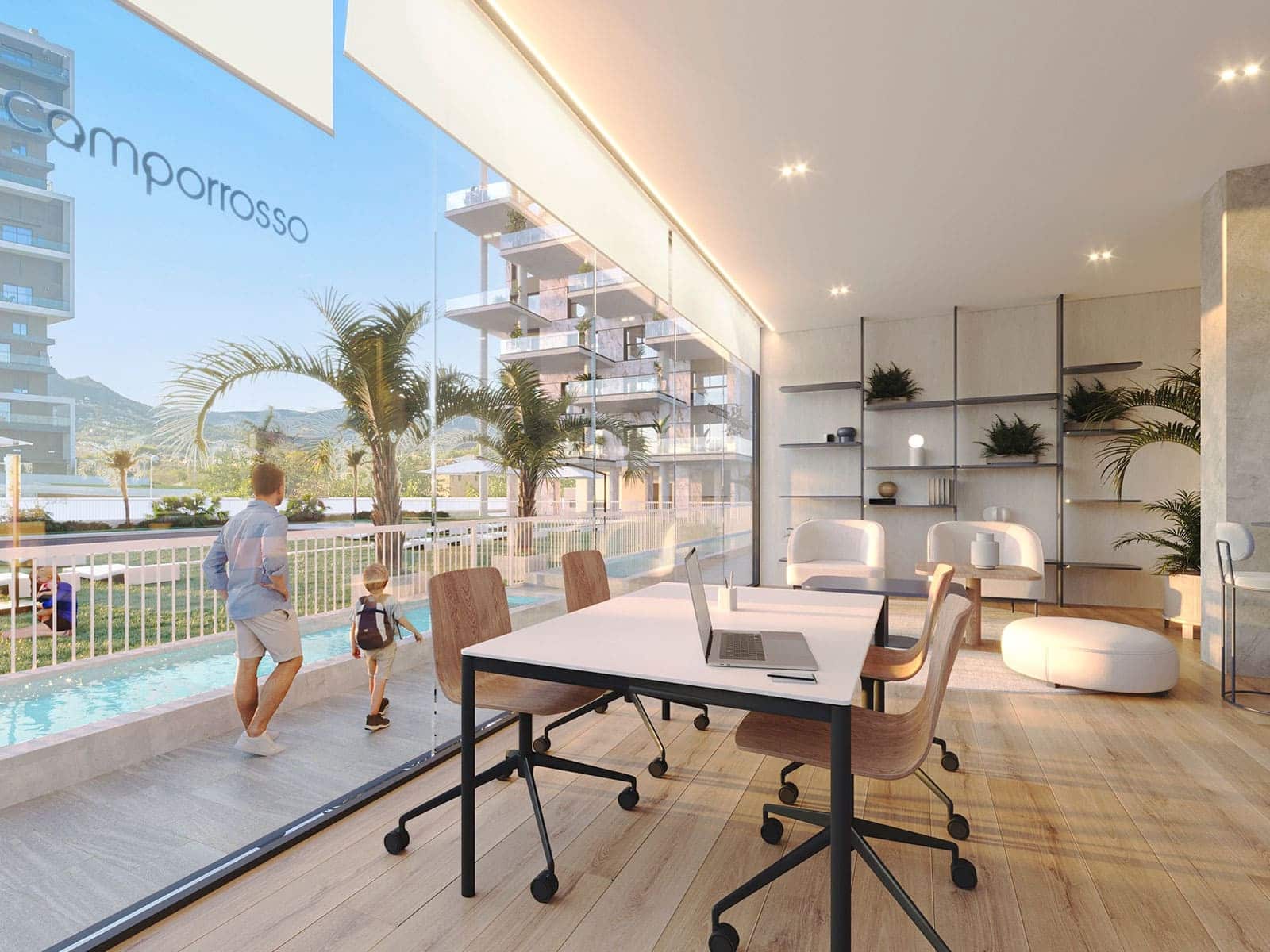 3 soveværelse Lejlighed til salg i Calpe / Calp med swimmingpool garage - € 490.000 (Ref: 9565578)