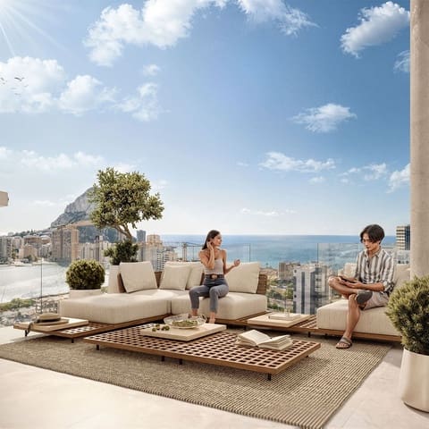 3 chambre Penthouse à vendre à Calpe / Calp avec piscine garage - 1 100 000 € (Ref: 9565579)