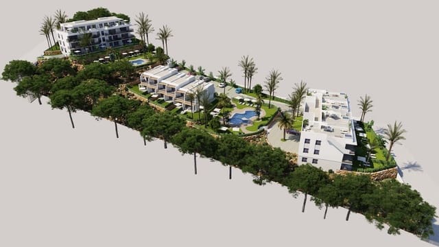 2 soverom Leilighet til salgs i Finestrat med svømmebasseng garasje - € 369 000 (Ref: 9565585)
