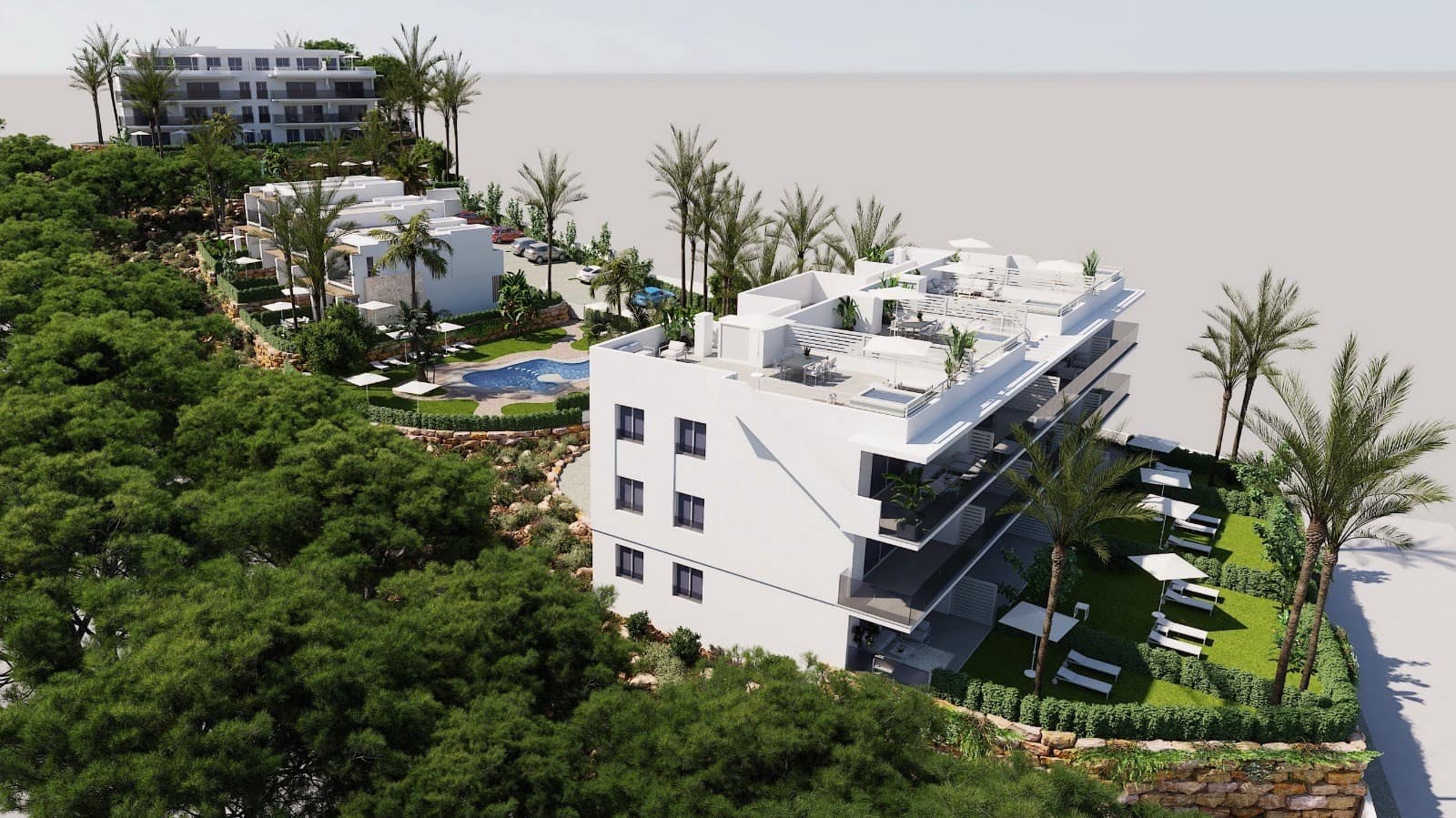 Apartamento de 2 habitaciones en Benidorm en venta con piscina garaje - 405.000 € (Ref: 9565587)