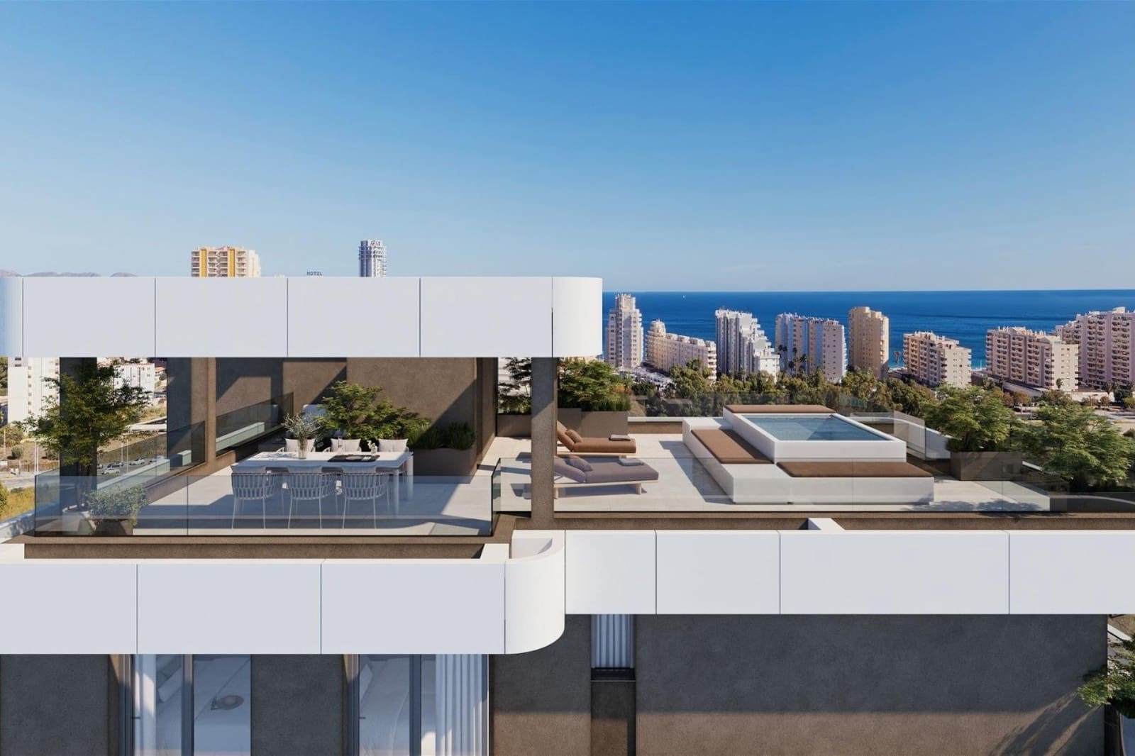 3 sypialnia Apartament na sprzedaż w Calpe / Calp z basenem garażem - 698 000 € (Ref: 9569068)