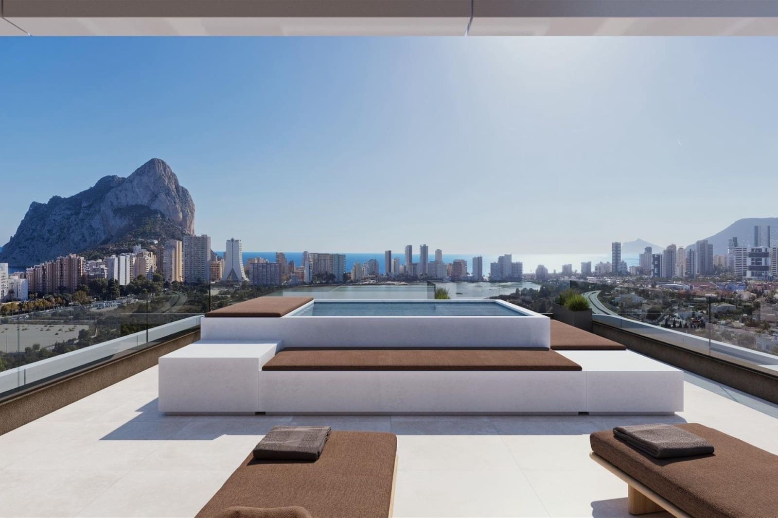 3 sypialnia Apartament na sprzedaż w Calpe / Calp z basenem garażem - 698 000 € (Ref: 9569068)